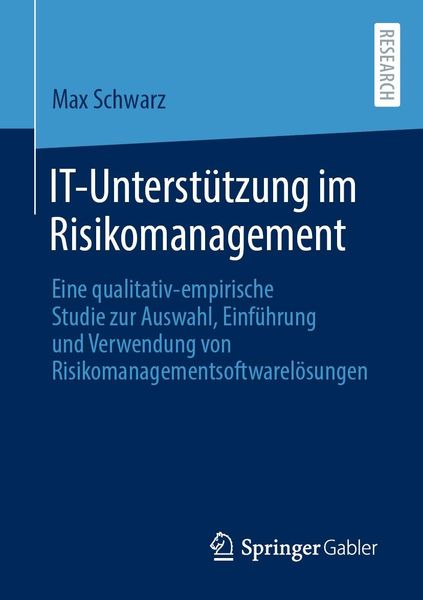 Produktbild: IT-Unterst&uuml;tzung im Risikomanagement