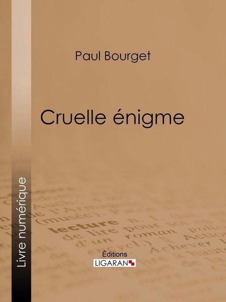 Produktbild: Cruelle &eacute;nigme