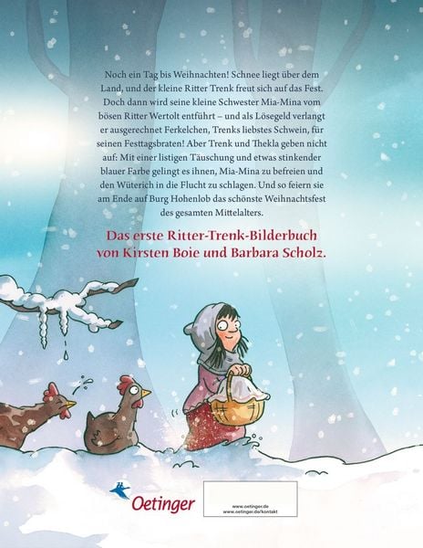 Produktbild: Der kleine Ritter Trenk feiert Weihnachten