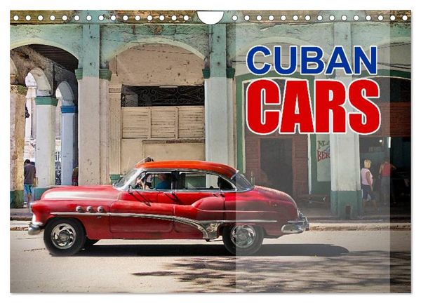 Produktbild: Cuban Cars (Wall Calendar 2026 DIN A4 landscape), CALVENDO 12 Month Wall Calendar