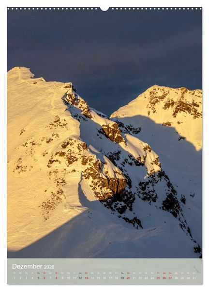 Produktbild: Es gr&uuml;&szlig;t Obertauern (Wandkalender 2026 DIN A2 hoch), CALVENDO Monatskalender