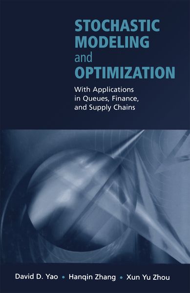 Produktbild: Stochastic Modeling and Optimization