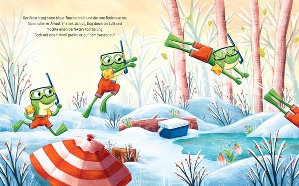 Produktbild: Der kleine Frosch will schwimmen gehen!