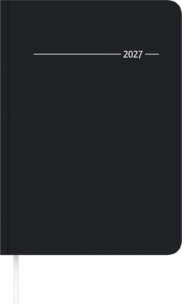 Produktbild: Buchkalender Tucson schwarz A5 Register 2027