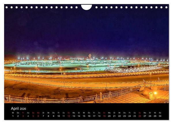 Produktbild: M&uuml;nchen bei Nacht (Wandkalender 2026 DIN A4 quer), CALVENDO Monatskalender