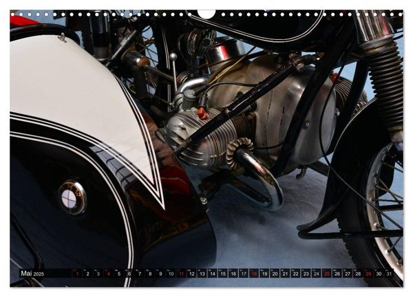 Produktbild: BMW R 51/3 Gespann (Wandkalender 2025 DIN A3 quer), CALVENDO Monatskalender