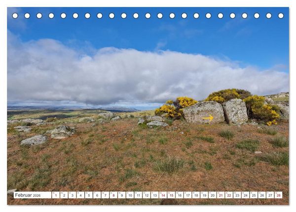 Produktbild: Camino Levante - magische Momente auf stillen Wegen (Tischkalender 2026 DIN A5 quer), CALVENDO Monatskalender