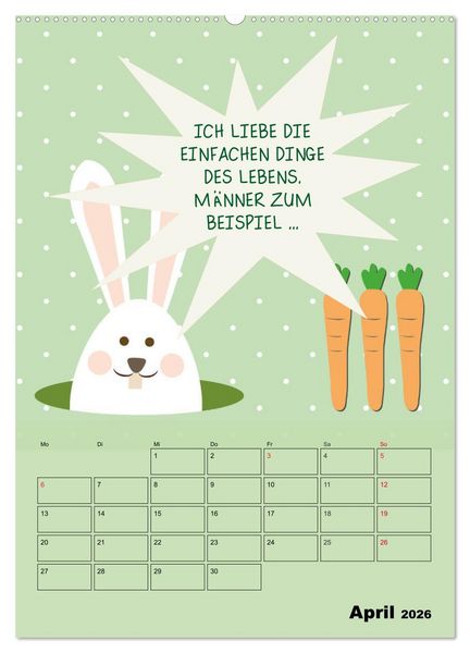 Produktbild: K&ouml;nigin &uuml;ber alles! Typokalender f&uuml;r starke Frauen (hochwertiger Premium Wandkalender 2026 DIN A2 hoch), Kunstdruck in Hochglanz