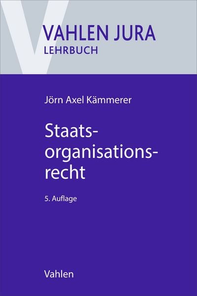 Produktbild: Staatsorganisationsrecht