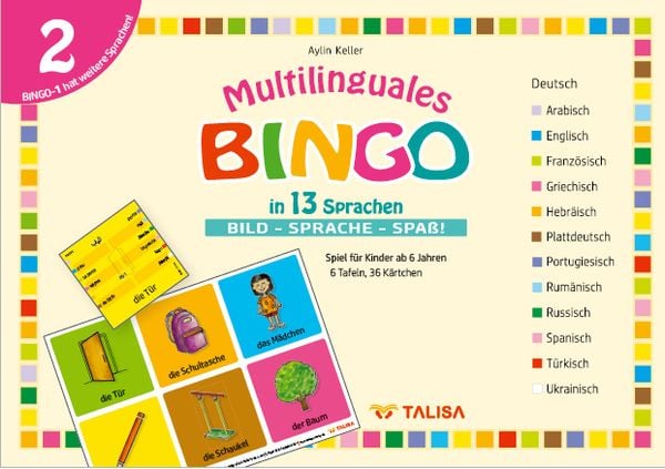 Multilinguales BINGO in 13 Sprachen (Nr.2)