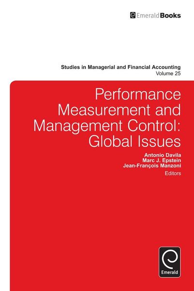 Produktbild: Performance Measurement and Management Control
