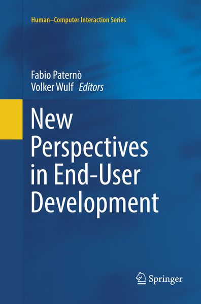 Produktbild: New Perspectives in End-User Development