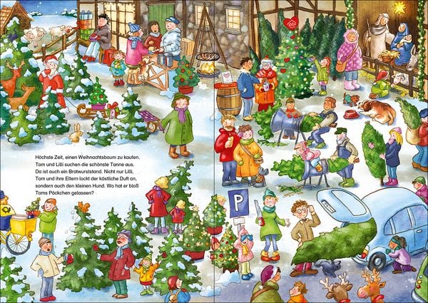 Produktbild: Mein liebstes Weihnachts-Wimmelbuch