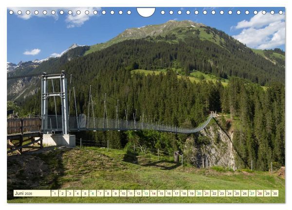 Produktbild: Br&uuml;cken im deutschsprachigen Raum (Wandkalender 2026 DIN A4 quer), CALVENDO Monatskalender