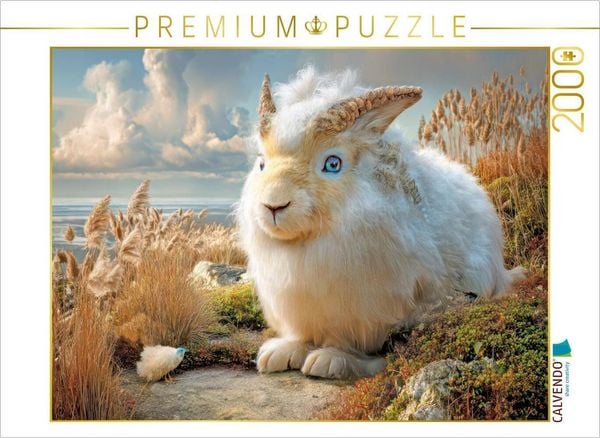 CALVENDO Puzzle Fluffige Hybridtiere | 2000 Teile Lege-Größe 90x67cm Foto-Puzzle für glückliche Stunden