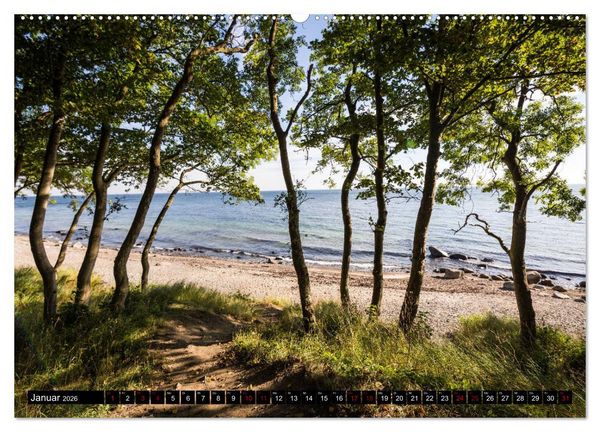 Produktbild: Insel Fehmarn - Impressionen eines Sommertages an der Ostsee (Wandkalender 2026 DIN A2 quer), CALVENDO Monatskalender