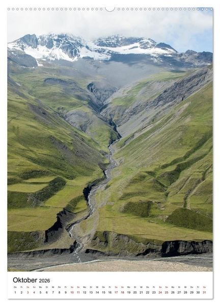 Produktbild: Aserbaidschan - Eine Reise von Baku in den Kaukasus (Wandkalender 2026 DIN A2 hoch), CALVENDO Monatskalender