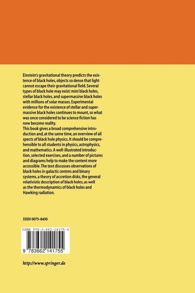 Produktbild: Black Holes: Theory and Observation