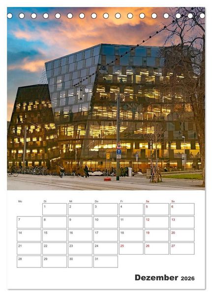 Produktbild: Freiburg - Reiseplaner (Tischkalender 2026 DIN A5 hoch), CALVENDO Monatskalender