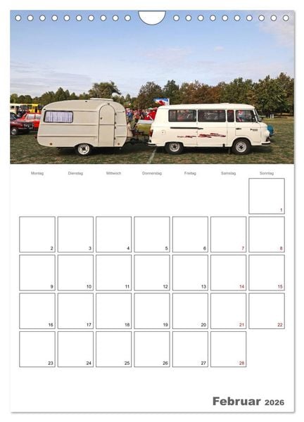 Produktbild: Ost-Oldtimer in Magdeburg (Wandkalender 2026 DIN A4 hoch), CALVENDO Monatskalender