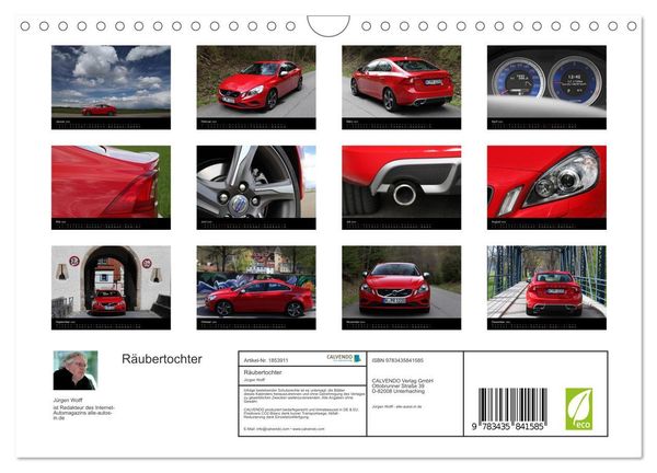 Produktbild: R&auml;ubertochter (Wandkalender 2025 DIN A4 quer), CALVENDO Monatskalender
