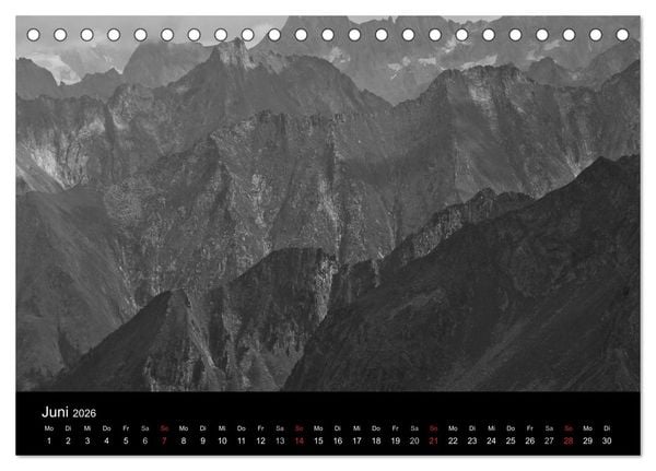 Produktbild: TIROL - Der Berliner H&ouml;henweg (Tischkalender 2026 DIN A5 quer), CALVENDO Monatskalender
