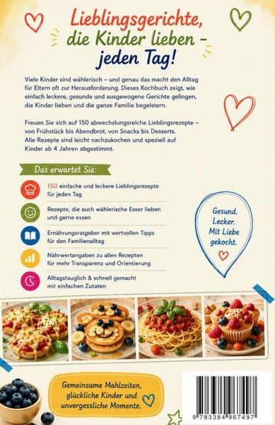 Produktbild: Kinderk&uuml;che voller Lieblingsgerichte