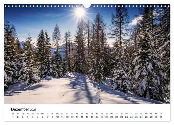 Produktbild: Ultental - Ein Jahr in Bildern (Wandkalender 2026 DIN A3 quer), CALVENDO Monatskalender