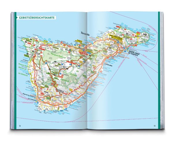 Produktbild: KOMPASS Wanderführer Teneriffa, 80 Touren mit Extra-Tourenkarte