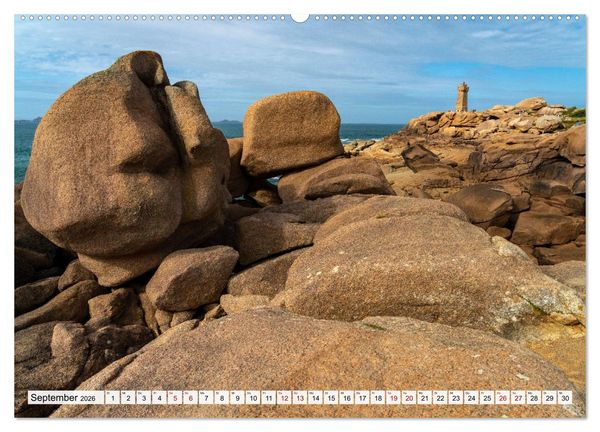 Produktbild: Frankreich - die Bretagne (hochwertiger Premium Wandkalender 2026 DIN A2 quer), Kunstdruck in Hochglanz