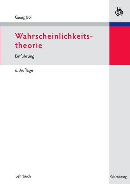 Produktbild: Wahrscheinlichkeitstheorie