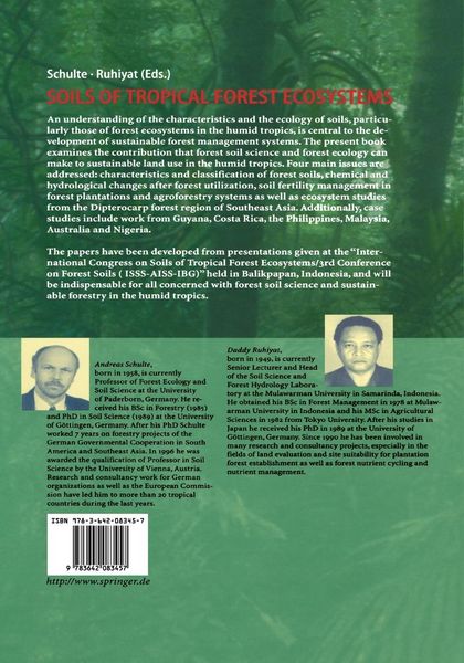 Produktbild: Soils of Tropical Forest Ecosystems