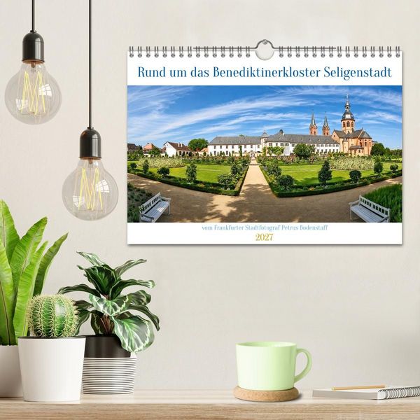 Produktbild: Rund um das Benediktinerkloster Seligenstadt (Wandkalender 2027 DIN A4 quer), CALVENDO Monatskalender