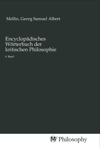 Produktbild: Encyclop&auml;disches W&ouml;rterbuch der kritischen Philosophie
