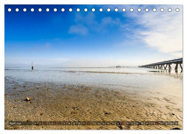 Produktbild: Wilhelmshaven - Impressionen aus der Hafenstadt (Tischkalender 2026 DIN A5 quer), CALVENDO Monatskalender