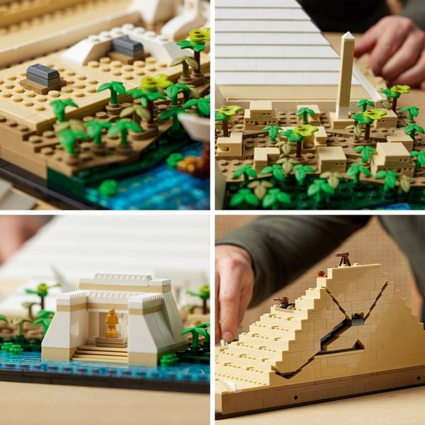 Produktbild: LEGO Architecture 21058 Cheops-Pyramide Modellbausatz f&uuml;r Erwachsene