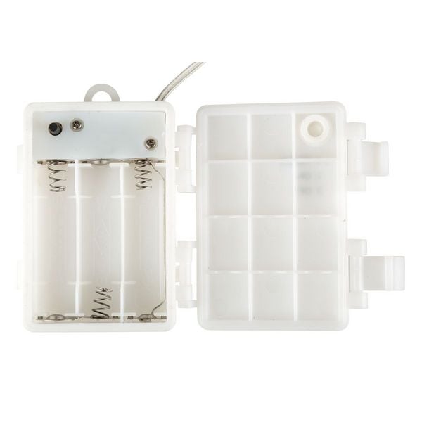Produktbild: Idena Lichterkette 125 LED Cascade 6h Timer 1,7m