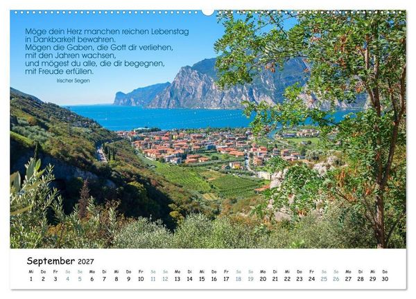 Produktbild: Christliche Bildpoesie 2027 (hochwertiger Premium Wandkalender 2027 DIN A2 quer), Kunstdruck in Hochglanz