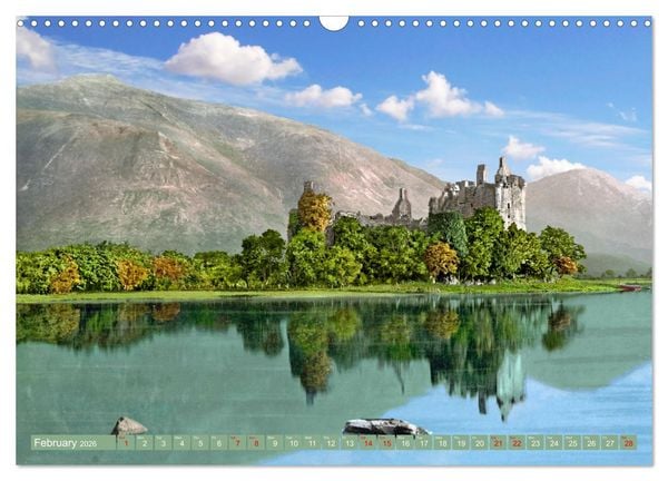 Produktbild: Scotland around 1900 - photos restored and colourised (Wall Calendar 2026 DIN A3 landscape), CALVENDO 12 Month Wall Calendar