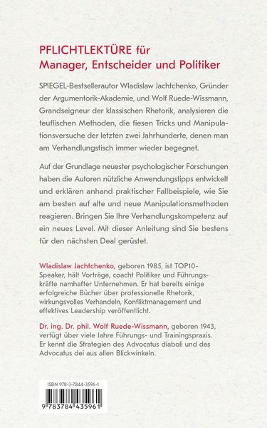 Produktbild: Satanische Verhandlungskunst