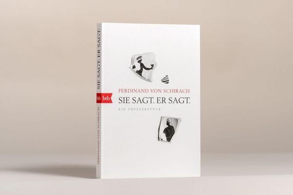 Sie sagt. Er sagt.