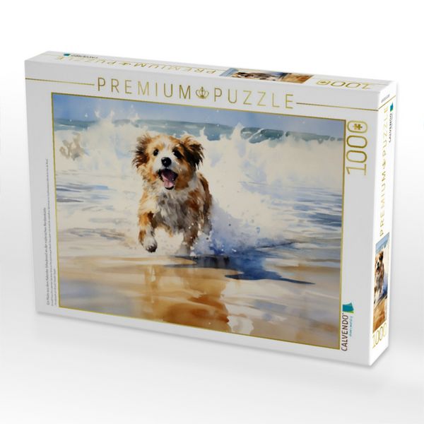 Produktbild: CALVENDO Puzzle Ein Motiv aus dem Kalender Urlaubszeit an der malerischen Nordseek&uuml;ste | 1000 Teile Lege-Gr&ouml;&szlig;e 64x48cm Foto-Puzzle f&uuml;r gl&uuml;ckliche Stunden