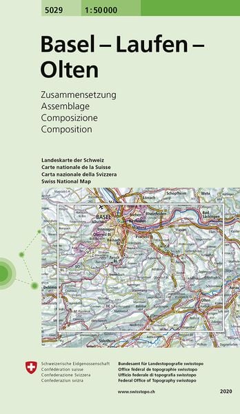 Produktbild: 5029 Basel - Laufen - Olten