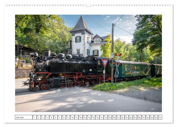 Produktbild: Volldampf voraus! (hochwertiger Premium Wandkalender 2026 DIN A2 quer), Kunstdruck in Hochglanz