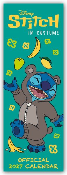 Produktbild: Disney Stitch 2027 &ndash; Slimline-Kalender