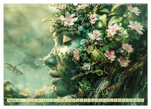 Produktbild: Die vielen Gesichter von Mutter Natur (hochwertiger Premium Wandkalender 2026 DIN A2 quer), Kunstdruck in Hochglanz