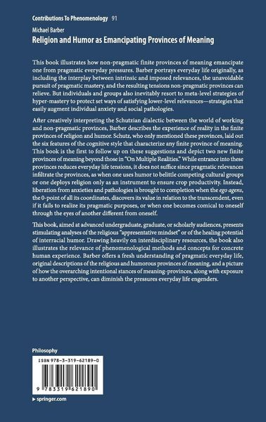 Produktbild: Religion and Humor as Emancipating Provinces of Meaning