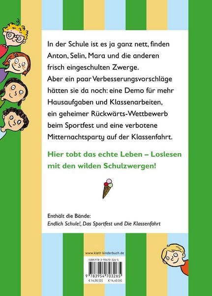 Produktbild: Die wilden Schulzwerge - Alle Abenteuer in einem Band