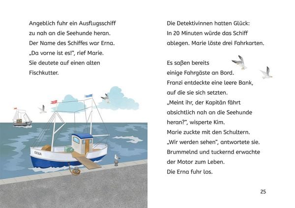 Die drei !!!, Bücherhelden 2. Klasse, Seehund ahoi!