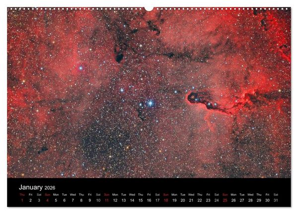 Produktbild: Deepsky (High Quality Premium Wall Calendar 2026 DIN A2 landscape),CALVENDO 12 Month Wall Calendar
